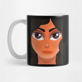 Big eyes girl Mug